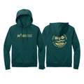 Unisex Pullover Hoody - Sea Green - Rotary Gradient