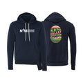 Unisex Pullover Hoody - Navy - Oval