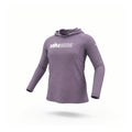 Womens Performance Base Layer Hoody - Heather Purple