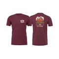 Unisex Short Sleeve Tee - Cardinal - Valley
